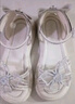 爾山集2025夏季新款女童涼鞋小女孩時(shí)尚可愛(ài)沙灘鞋軟底蝴蝶結水鉆公主鞋 蝴蝶小花鞋米白色32碼內長(cháng)20.3cm 曬單實(shí)拍圖