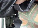 望了型 300斤加肥加大碼男裝肥佬外套胖子牛仔夾克寬松衣服潮牌超大碼 黑色31# 4XL 建議(190-215)斤 曬單實(shí)拍圖