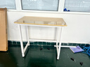 舒客藝家 電腦桌臺式小戶(hù)型小桌子家用學(xué)習桌寫(xiě)字辦公書(shū)桌電競長(cháng)條桌子 木紋白架單桌80*50*74 加固電腦桌 曬單實(shí)拍圖