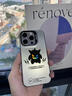靜浠 蘋果13手機(jī)殼iphone13promax新款潮牌耿鬼小惡魔mini全包防摔硬殼磨砂保護(hù)套高級感男生個性動漫 月光黑-潮牌黑耿鬼D【配手機(jī)膜】 蘋果13 曬單實拍圖