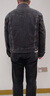 Levi's李維斯情侶同款美式寬松時(shí)尚休閑街頭情侶牛仔棉服夾克外套 黑色 M 曬單實(shí)拍圖