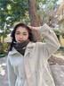 曇蓓漫圍脖女掛耳面罩護頸脖套騎車(chē)擋風(fēng)保暖多用口罩加厚防寒電動(dòng)車(chē)護耳 掛耳面罩-深灰色 【四合一保暖/升級加絨加厚】 顯臉小 | 一物多用 | 時(shí)尚百搭 曬單實(shí)拍圖