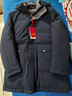 紅都冬季新款兔毛皮內里羽絨服商務(wù)休閑男士連帽鴨絨羽絨服 藍色NL8552-1 XL /180/96A 曬單實(shí)拍圖