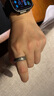 IDEAGEMER原創(chuàng)不規(guī)則錘紋肌理925銀戒指男士時尚潮流個性小眾復(fù)古百搭指環(huán) 錘紋戒指-23號 曬單實(shí)拍圖