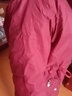 啄木鳥品牌棉服女加絨加厚風衣外套女中長款秋冬2025年冬季新款女裝冬裝 酒紅色(加厚) 加絨 L 適合95-110斤 曬單實拍圖