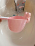 日康（rikang）婴儿洗澡盆水舀宝宝水勺RK-8011粉 实拍图