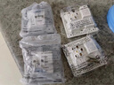 7M國際電工 開關(guān)插座面板86型家用墻壁暗裝單開五孔雙控開關(guān)香檳金色 七孔插座 曬單實(shí)拍圖