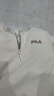 FILA 斐樂(lè )官方連衣裙2025年秋季新品長(cháng)款連帽打底衛衣長(cháng)裙子 麥稈米色-BG L 170/88A/L 曬單實(shí)拍圖