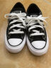 Converse匡威兒童鞋男女童大童低幫經(jīng)典加厚帆布鞋新品鞋A06408C 黑 36 【建議腳長(zhǎng)22cm】 曬單實(shí)拍圖