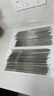 原始人燒烤簽子304不銹鋼羊肉串烤肉烤串鋼簽鐵釬子扁簽字針用品 304不銹鋼35cm*3.5mm*1.8mm 200支 曬單實(shí)拍圖