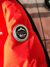 雪中飛童裝兒童羽絨服男童拜年服中大童字母印花女童長(cháng)款羽絨服外套 紅色 150 曬單實(shí)拍圖