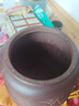 一茗金砂 收藏紫砂壺名家吳竹霞小竹原創(chuàng)原礦老青灰460cc全手工葫蘆竹壺 曬單實(shí)拍圖
