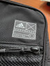 阿迪达斯 （adidas）斜挎包单肩包背包休闲运动包男女潮流学生小挎包肩包手机包 黑色 实拍图