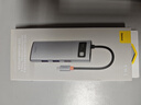 倍思拓展塢Type-C擴(kuò)展塢充電器 分線器4K高清雙HDMI投屏千兆網(wǎng)口PD100W讀卡通用雷電4筆記本電腦車載 曬單實(shí)拍圖