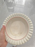 品聚德4個裝骨瓷小勺子調(diào)羹勺陶瓷勺子廚房酒店家用輕奢小湯勺吃飯勺 6個裝 愛家骨瓷小湯勺 曬單實拍圖