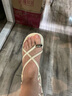 大東2026夏季新款女鞋低跟細帶時(shí)尚舒適外穿羅馬涼鞋女0127 米色 37 曬單實(shí)拍圖
