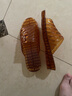 水晶拖鞋女夏塑料沖涼老人浴室朔料孕婦防滑純色果凍女拖鞋 518-焦糖色 37 曬單實(shí)拍圖