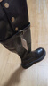 達芙妮冬季長(cháng)筒靴騎士靴厚底高筒靴子長(cháng)靴女4024605074 黑色 37 曬單實(shí)拍圖