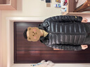 高梵黑金鵝絨服小黑金3.0羽絨服男士短款官方秋冬連帽薄款外套 黑色 XL 曬單實(shí)拍圖
