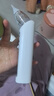 Baby futur電動(dòng)吸鼻器 新生嬰幼兒童寶寶 通鼻腔鼻涕清洗潔神器 3檔充電款 象牙白（一年只換不修）1支鹽水 曬單實(shí)拍圖