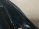 卡帝樂鱷魚（CARTELO）男士皮鞋真皮軟底軟皮商務(wù)休閑鞋頭層牛皮防滑透氣中老年人爸爸鞋 5558-黑色 42 曬單實(shí)拍圖