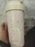 喜具杯【熊妹保溫杯】316不銹鋼可愛(ài)吸管杯大容量高顏值便攜女學(xué)生水杯 熊妹保溫杯500ml帶茶隔 【主圖款】杯子+二根粉色提繩+卡通掛件 曬單實(shí)拍圖