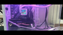 航嘉（Huntkey）V320初戀 全景版海景房機箱 臺式電腦機箱（雙面鋼化玻璃/左右分區/240水冷/7風(fēng)扇位/M-ATX主板 ） V320初戀全景版-白色 曬單實(shí)拍圖