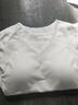 浪莎保暖內衣女帶胸墊秋冬發(fā)熱羊絨蠶絲無(wú)痕10A抑菌加厚蕾絲V領(lǐng)打底衫 曬單實(shí)拍圖