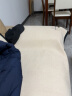 钟爱一生（CHERISHES LIFE）刺绣雪尼尔沙发垫套装四季通用沙发罩套巾防滑盖布定制沙发坐垫子 雪尼尔 字母完美-米黄色 70*210cm 实拍图