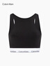Calvin Klein內(nèi)衣【七夕禮物摩登引力帶】女ck輕運(yùn)動(dòng)可外穿背心文胸QF7214AD UB1-太空黑 L 推薦75D-85C 曬單實(shí)拍圖