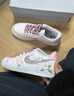 耐克（NIKE）【定制球鞋】AirForce1空軍一號禮袋立體刺繡花朵板鞋男女款粉紅 粉紅色 38.5 曬單實(shí)拍圖