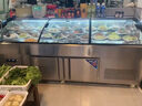 廚核【上-5℃下-18℃】商用階梯冰臺(tái)展示柜飯店餐飲燒烤明檔點(diǎn)菜柜水果撈海鮮涼菜冷藏冰柜保鮮串串柜 2.5米旗艦雙溫【上層-5℃下層-18℃】 曬單實(shí)拍圖