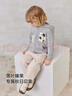 babylove男女寶寶外套春秋洋氣百搭上衣兒童連帽運(yùn)動(dòng)服休閑外出服 淺麻灰 90 曬單實(shí)拍圖