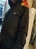 B PRORSUM巴寶莉高端潮牌2025春秋季新款薄款男士連帽夾克休閑百搭外套男 黑色 L 曬單實(shí)拍圖