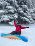 AWKA單板滑雪褲女男款滑雪服褲子防雪褲雪地褲寬松專業(yè)防水保暖冬 黑 BZK42 M 曬單實(shí)拍圖