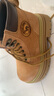 駱駝（CAMEL）大黃靴女時(shí)髦擦色粗跟戶(hù)外工裝馬丁靴 L24W076611 土黃(5孔) 35 曬單實(shí)拍圖