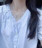中國(guó)黃金（CHINA GOLD）藍(lán)桉與鳥純銀項(xiàng)鏈女生2025新款吊墜輕奢生日禮物中秋節(jié)禮物送女友 （刻字/代寫賀卡）藍(lán)桉與鳥項(xiàng)鏈【中金禮盒】 曬單實(shí)拍圖
