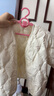 童泰秋冬5個(gè)月-4歲嬰幼兒寶寶輕薄款外出服羽絨外套羽絨服 米色 100 cm 曬單實(shí)拍圖