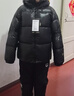 高梵黑金4.0兒童鵝絨服男女童短款加厚羽絨服親子外套【反季專享】 黑色 150 曬單實拍圖