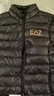 阿瑪尼（ARMANI） 男士羽絨馬甲 EA7系列輕薄柔軟背心外套 8NPQ01 PN29Z 黑金標 M 曬單實(shí)拍圖