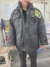 乾朗 保安服套裝冬裝執勤服保暖加厚加長(cháng)款棉服安保棉大衣酒店物業(yè)門(mén)衛保安巡邏站崗執勤工作制服可定制logo 斜紋中長(cháng)大衣+貼標175 曬單實(shí)拍圖