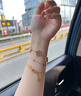 恩碩黃金手鏈五花四葉草女士999足金幸運(yùn)鏈條520禮物情人節(jié)禮物送女友 粉貝大款四葉草手鏈 金約9.59克 曬單實拍圖