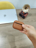 派凡【真牛皮|1:1】適用airpodspro3三代保護套真皮蘋(píng)果耳機套apple無(wú)線(xiàn)藍牙殼頭層全包防摔塵2025新款 淺棕色【真皮材質(zhì)/全包保護/植絨內膽】 曬單實(shí)拍圖