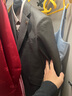 雅戈爾（YOUNGOR）西服男231款新商務(wù)套西上衣羊毛面料保暖挺括商場(chǎng)同款 咖色 L 175/96A 曬單實(shí)拍圖