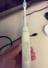 飛利浦（PHILIPS）【肖戰推薦】電動(dòng)牙刷鉆石3系 生日禮物 情侶款送男生女友 微泡水流HX5161/05抹茶綠 國家補貼 曬單實(shí)拍圖