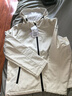 佐丹奴軟殼外套女裝秋冬加絨戶(hù)外登山服連帽防風(fēng)夾克13375652 曬單實(shí)拍圖