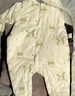 童泰（TONGTAI）嬰兒連體秋冬寶寶夾棉衣服兒童對開(kāi)爬服TS43D210-DS綠色80cm 曬單實(shí)拍圖