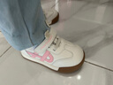 暇步士（Hush Puppies）童鞋男童運動(dòng)鞋2025冬季新款兒童鞋女童防滑輕便跑步鞋寶寶學(xué)步鞋 HP3301粉色（四季款） 26 適合腳長(cháng)16.0cm 曬單實(shí)拍圖
