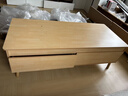 慕加實(shí)木芯茶幾客廳家用小戶(hù)型沙發(fā)茶桌2025新款簡(jiǎn)約原木風(fēng)方形桌子 【雙抽款】140CM嶼山雪松木色 曬單實(shí)拍圖