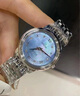 【二手95新】歐米茄女表 碟飛系列27.4MM表徑間金鑲鉆貝母盤(pán)石英女士手表二手奢侈品腕表 424.10.27.60.57.001藍貝母鉆刻 曬單實(shí)拍圖